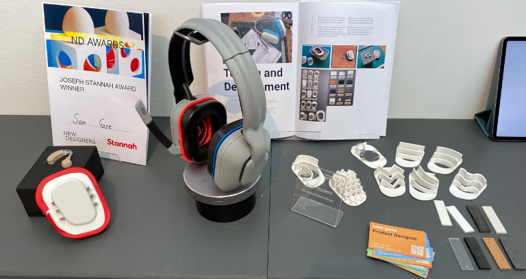 Bournemouth University student wins coveted award for gaming headset for hearing impaired