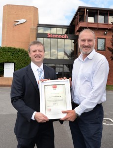 Which Presentation to Patrick Stannah at Stannah Lift Services Ltd. Picture Hannah Fletcher.
